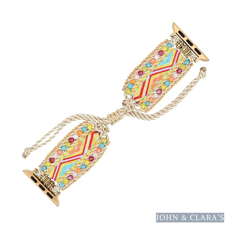 Boho Fiesta Braided Nylon Apple Watch Band