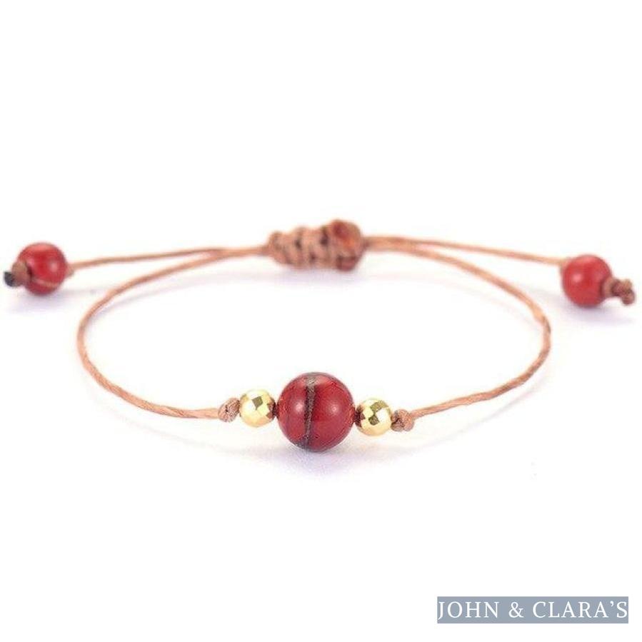 Single Gemstone Bead Friendship Bracelets