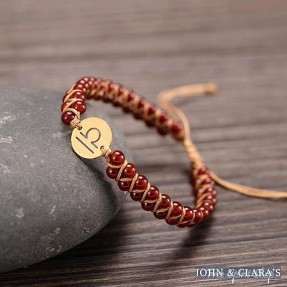 12 Zodiac Sign & Birthstone Charm Bracelets