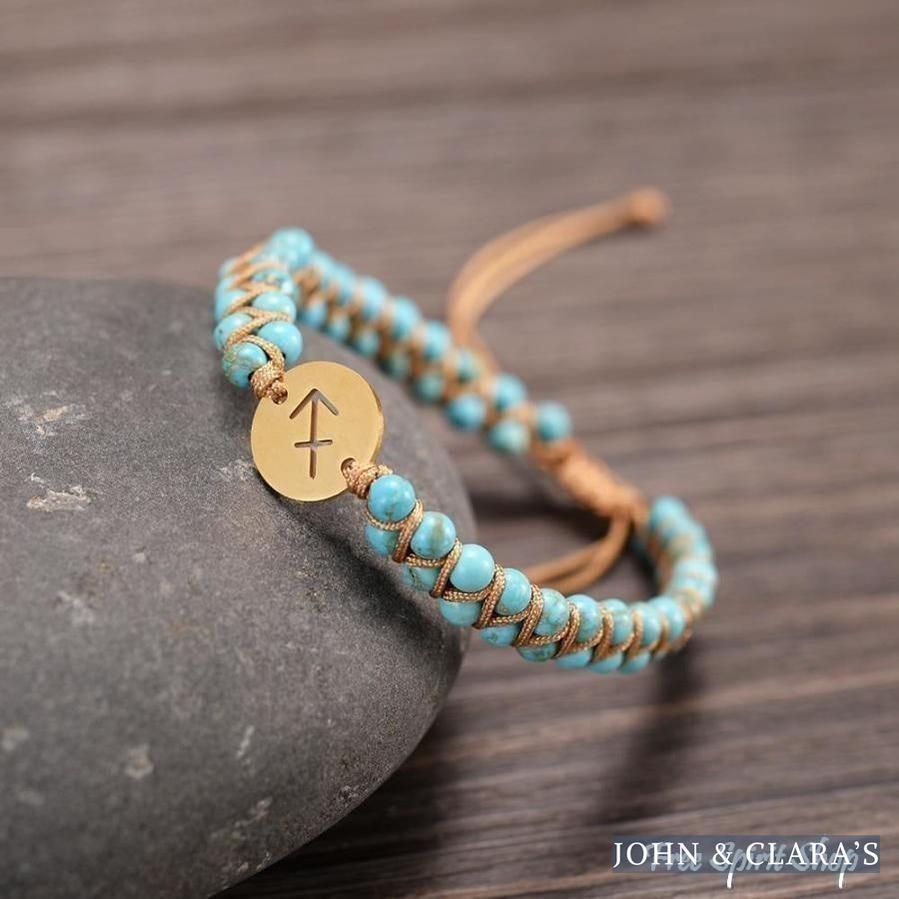 12 Zodiac Sign & Birthstone Charm Bracelets