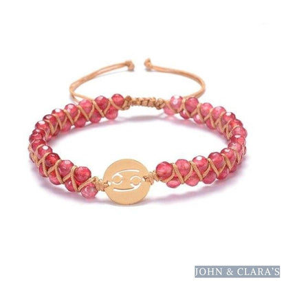 12 Zodiac Sign & Birthstone Charm Bracelets