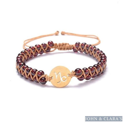 12 Zodiac Sign & Birthstone Charm Bracelets