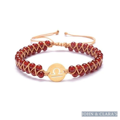 12 Zodiac Sign & Birthstone Charm Bracelets