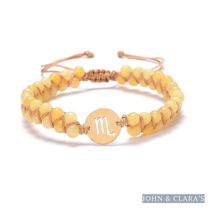 12 Zodiac Sign & Birthstone Charm Bracelets