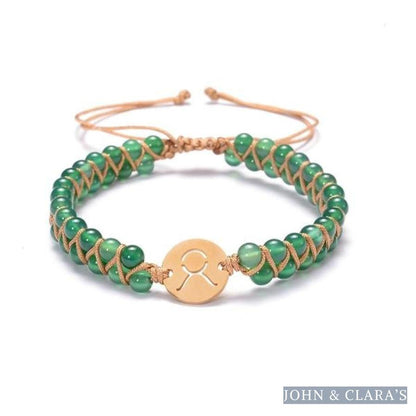 12 Zodiac Sign & Birthstone Charm Bracelets