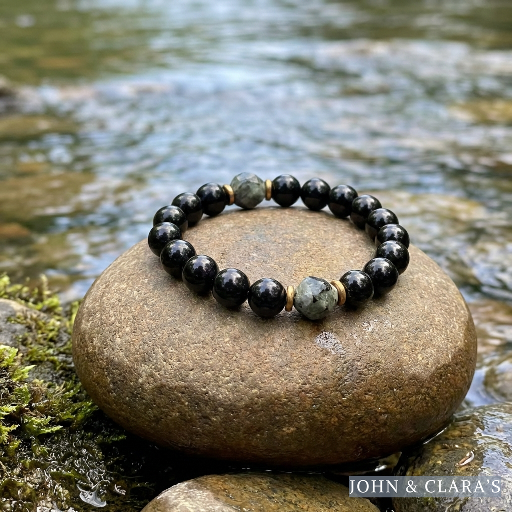 Black Stone Power Bracelet