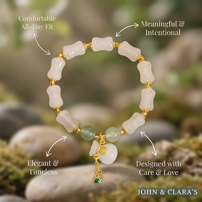 Carved Jade Bracelet