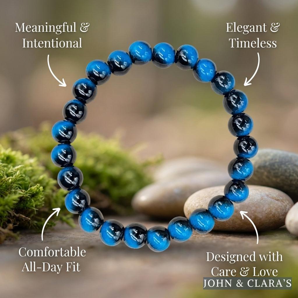 Blue Fire Bracelet