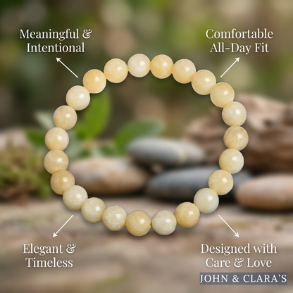 Elegant Cream Bracelet