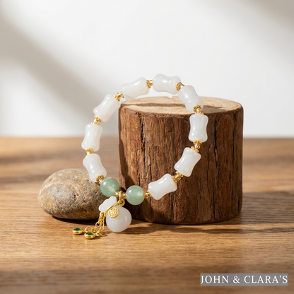 Carved Jade Bracelet