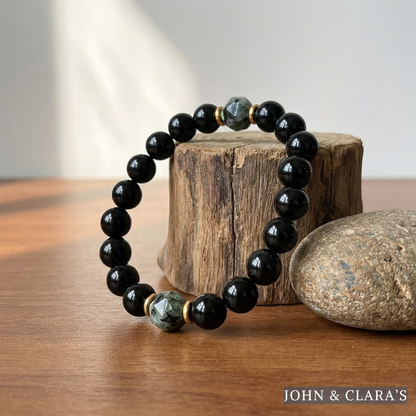 Black Stone Power Bracelet