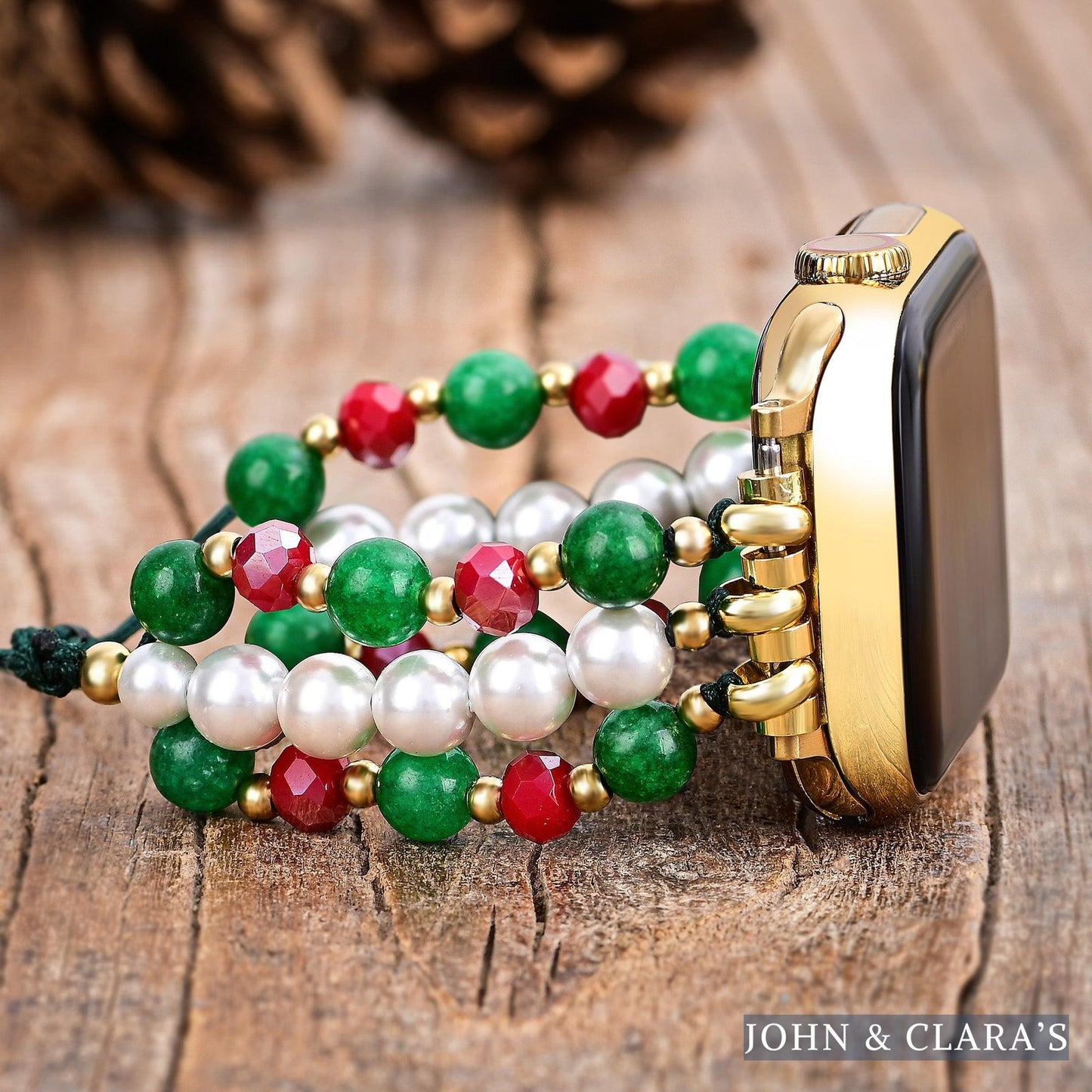 Christmas Reindeer Apple Watch Band