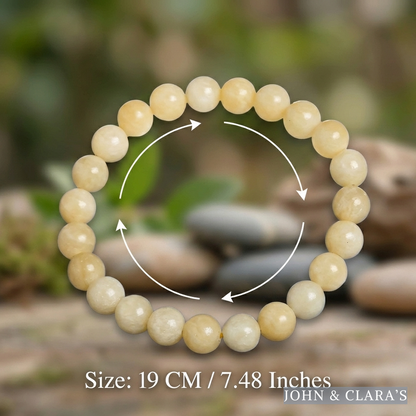 Elegant Cream Bracelet