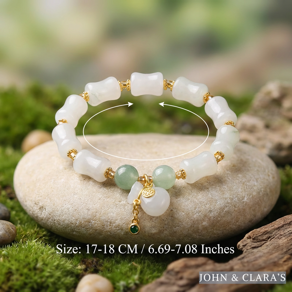Carved Jade Bracelet