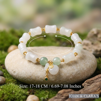 Carved Jade Bracelet
