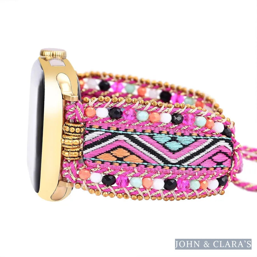 Fiesta Sunset Woven Nylon Apple Watch Band