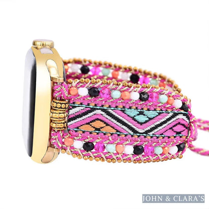 Fiesta Sunset Woven Nylon Apple Watch Band