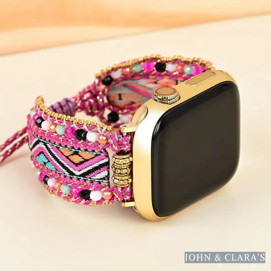 Fiesta Sunset Woven Nylon Apple Watch Band