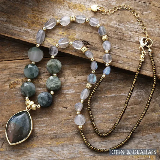 Enchanted Labradorite Pendant Necklace
