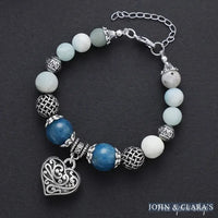 Blue - Amazonite & Apatite