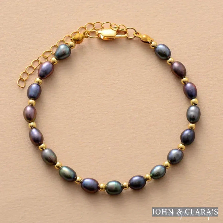 Natural Freshwater Pearl Chain Bracelet