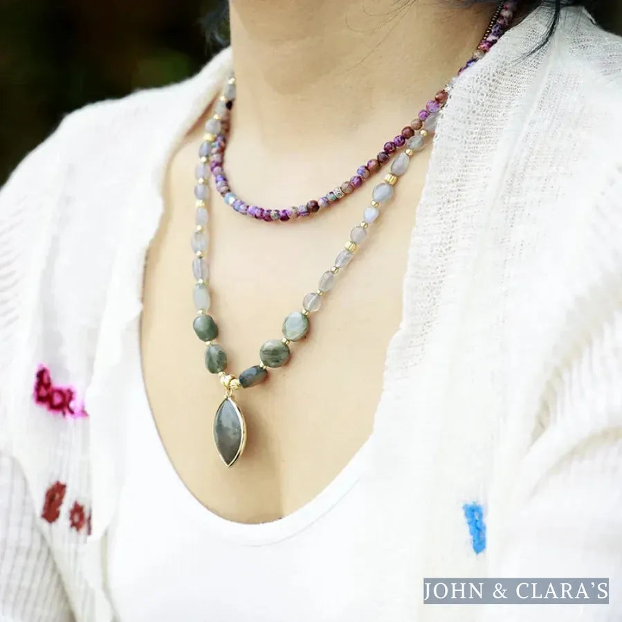 Enchanted Labradorite Pendant Necklace