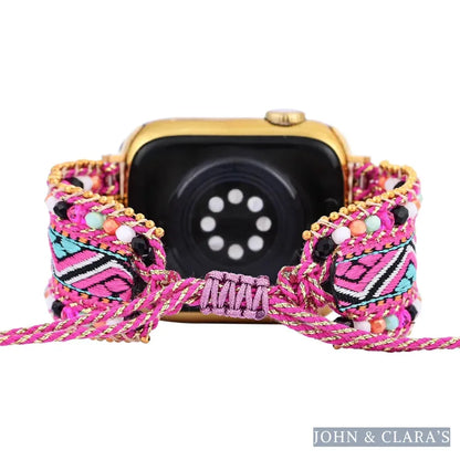 Fiesta Sunset Woven Nylon Apple Watch Band