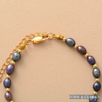 Natural Freshwater Pearl Chain Bracelet