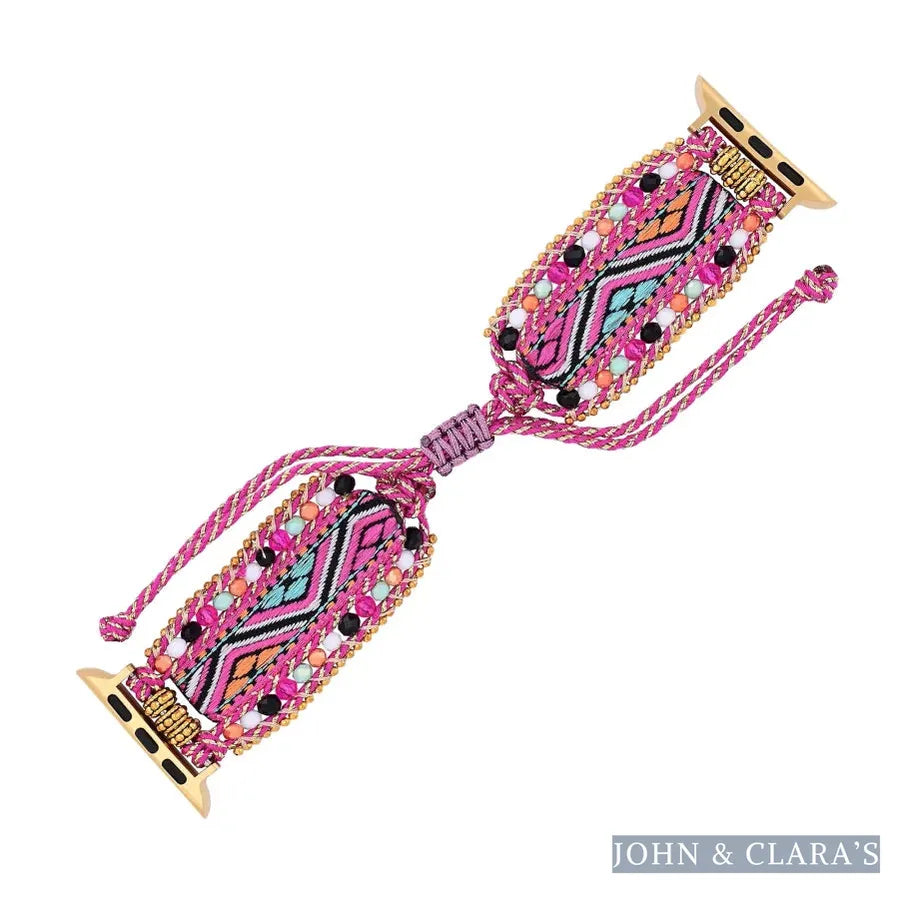 Fiesta Sunset Woven Nylon Apple Watch Band