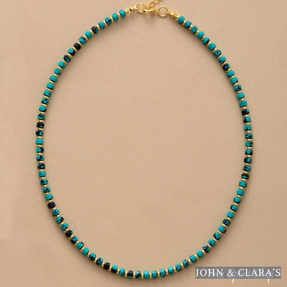 Colorful Jasper Beaded Choker Necklace