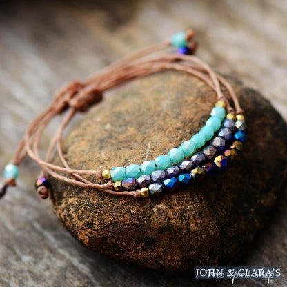 Crystal Beaded Friendship Bracelet