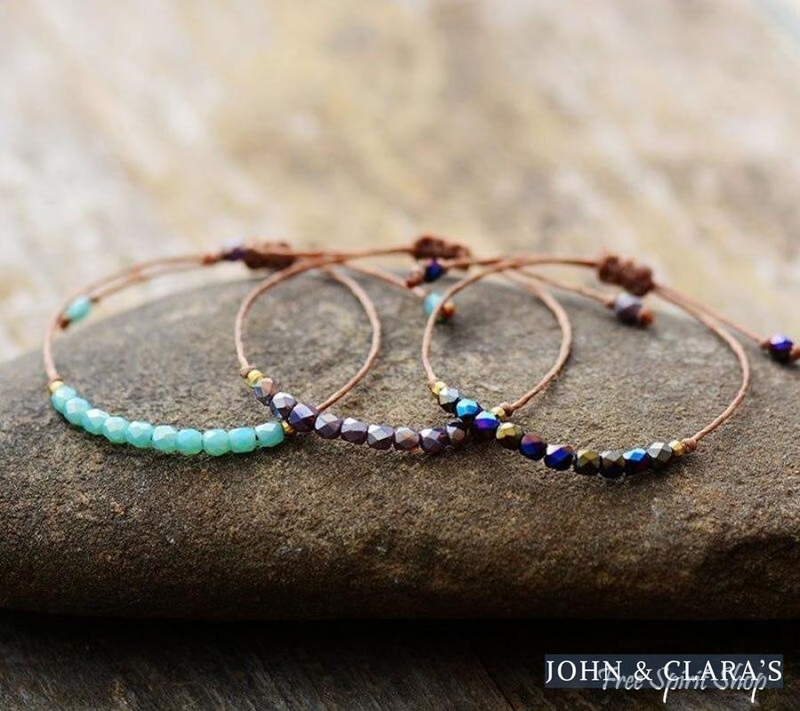 Crystal Beaded Friendship Bracelet