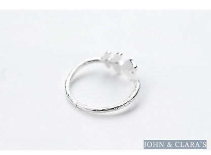 Green Leaf Ring