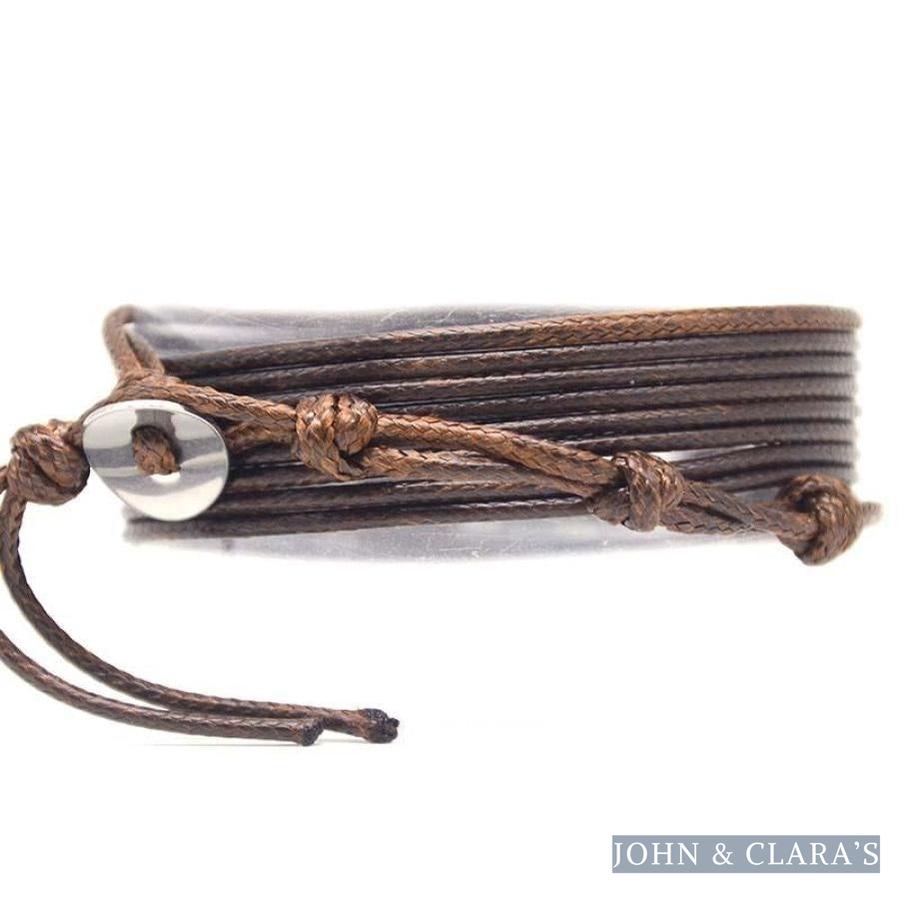 Handmade Natural Tiger Eye Gemstone Wrap Bracelet