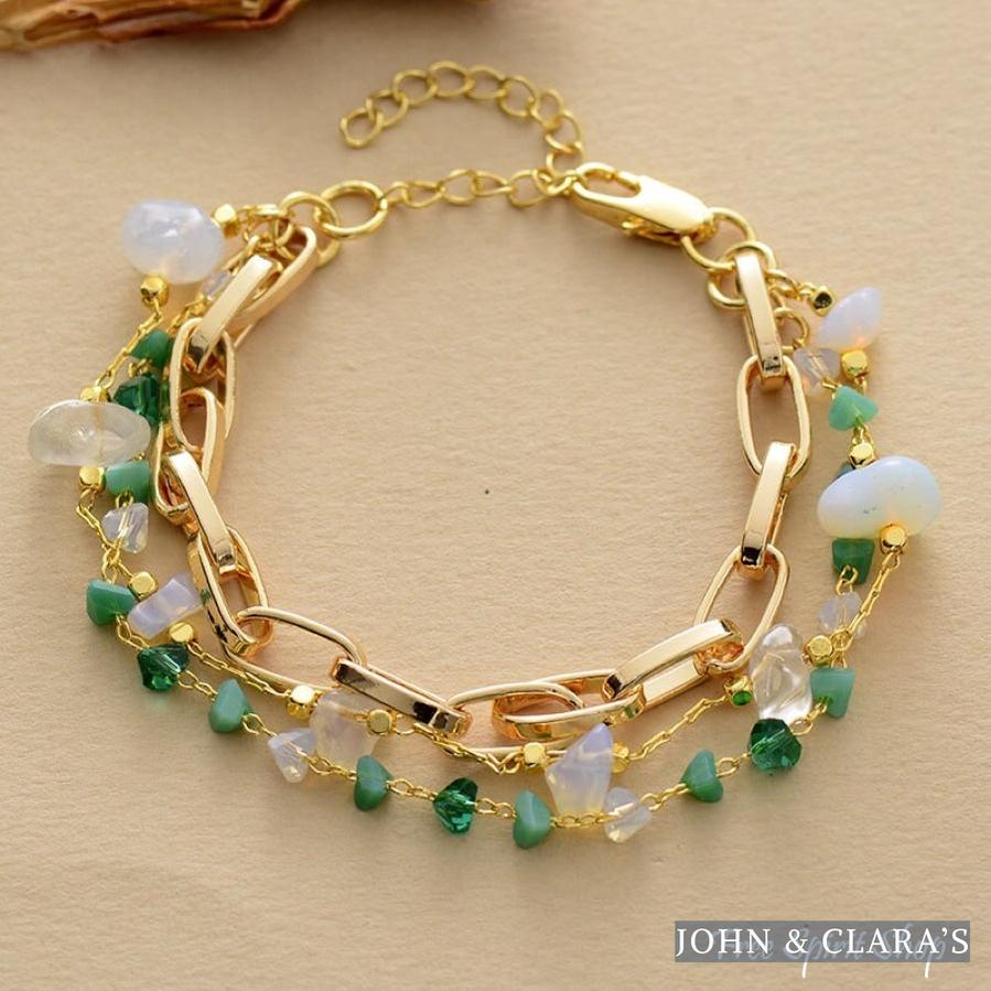 Handmade Turquoise Nugget Bracelet