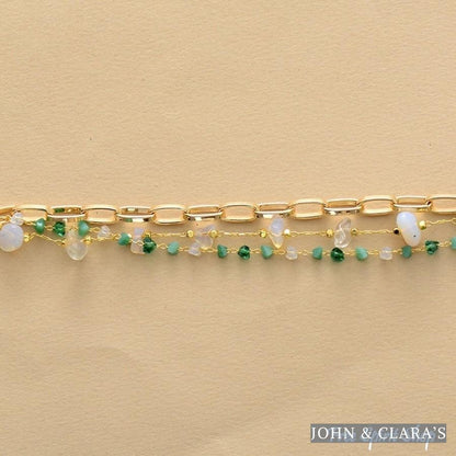 Handmade Turquoise Nugget Bracelet