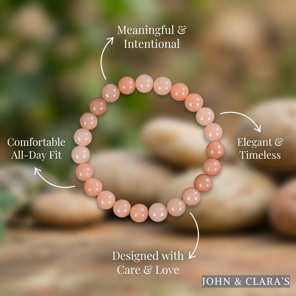 Peachy Glow Bracelet