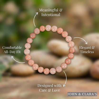 Peachy Glow Bracelet