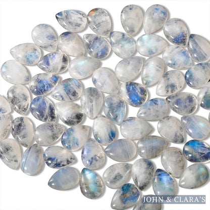 Natural Moonstone Celestial Ring