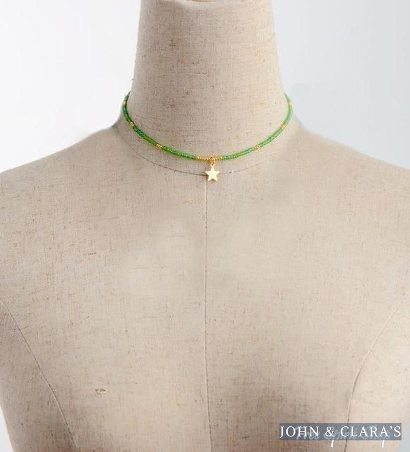 Vibrant Seed Bead Choker