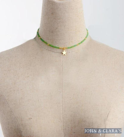 Vibrant Seed Bead Choker
